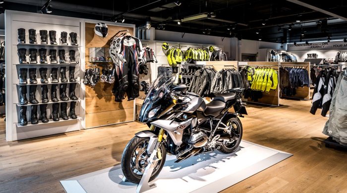 BMW Motorcycle Showroom