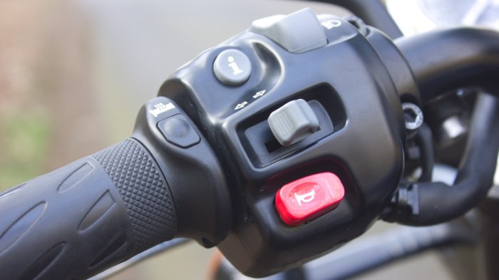 Triumph Bonneville Switchgear