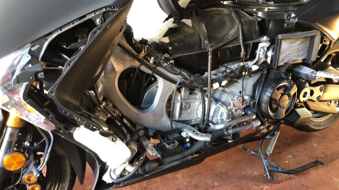 Yamaha T-Max Without Bodywork